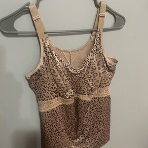 Cheetah Fawn Lace Cami